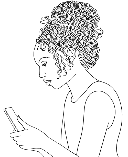 E3 Learning Hub on mobile phone